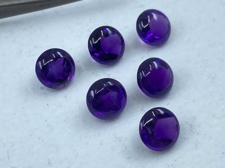 il fullxfull.3185920059 d9z5 scaled Amethyst (African) First Quality Buff Top Round Loose Gemstones in 6mm, 7mm, 8mm & 10mm for Jewellery Making