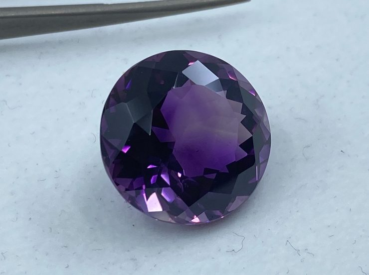 il fullxfull.3185932635 4qez scaled 24.19 cts Brazilian Amethyst Natural Faceted Large Round Shape Loose Gemstone in 18mm for Jewellery Making