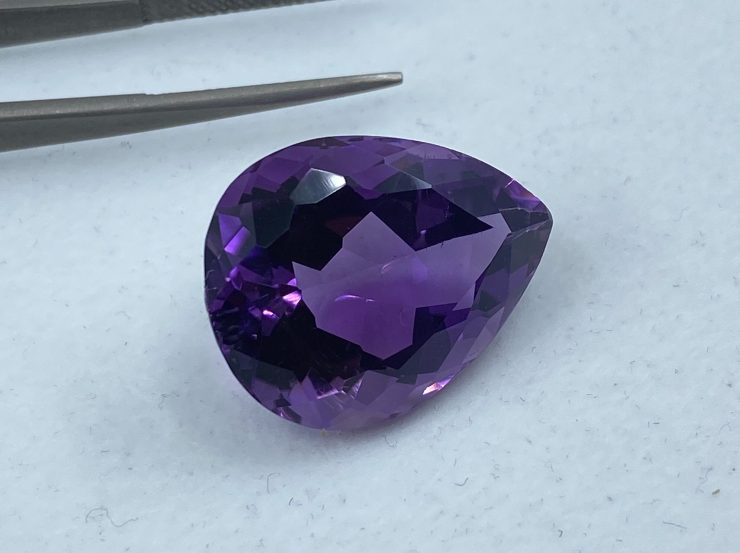 il fullxfull.3185939511 i5yw scaled 25.75cts Brazilian Amethyst 23.4x18.2mmNatural Faceted Large Pear Shape Loose Gemstone For Jewellery Making