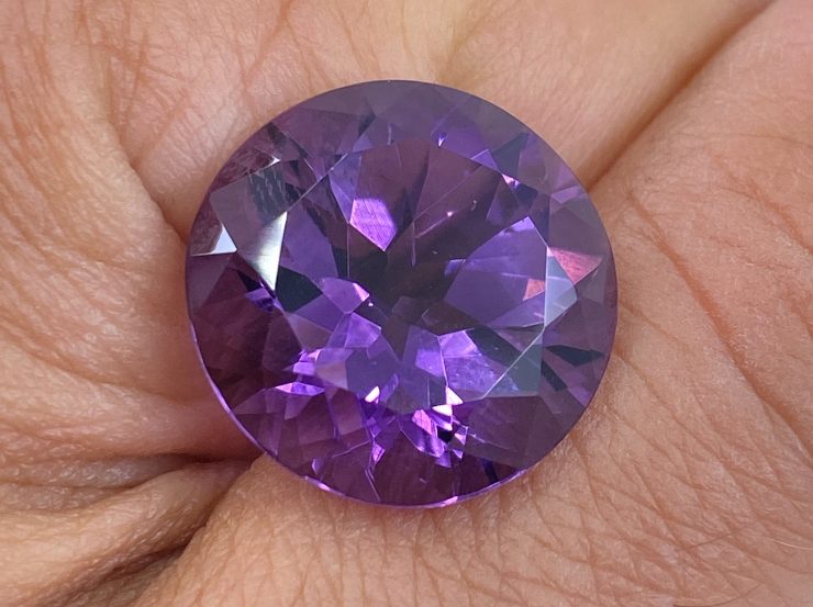 il fullxfull.3185953957 o46k scaled 18.70 cts Brazilian Amethyst Natural Faceted 18mm Round Shape Single Gemstone For Jewellery Making