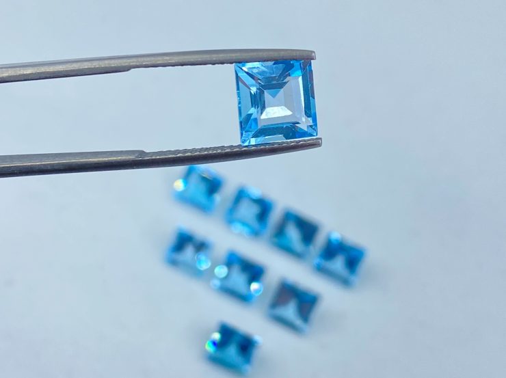 il fullxfull.3186216431 s3dt scaled Sky Blue Topaz Faceted Square Shape Loose Gemstones in Assorted Sizes Ranging from 2mm to 10mm for Jewellery Making