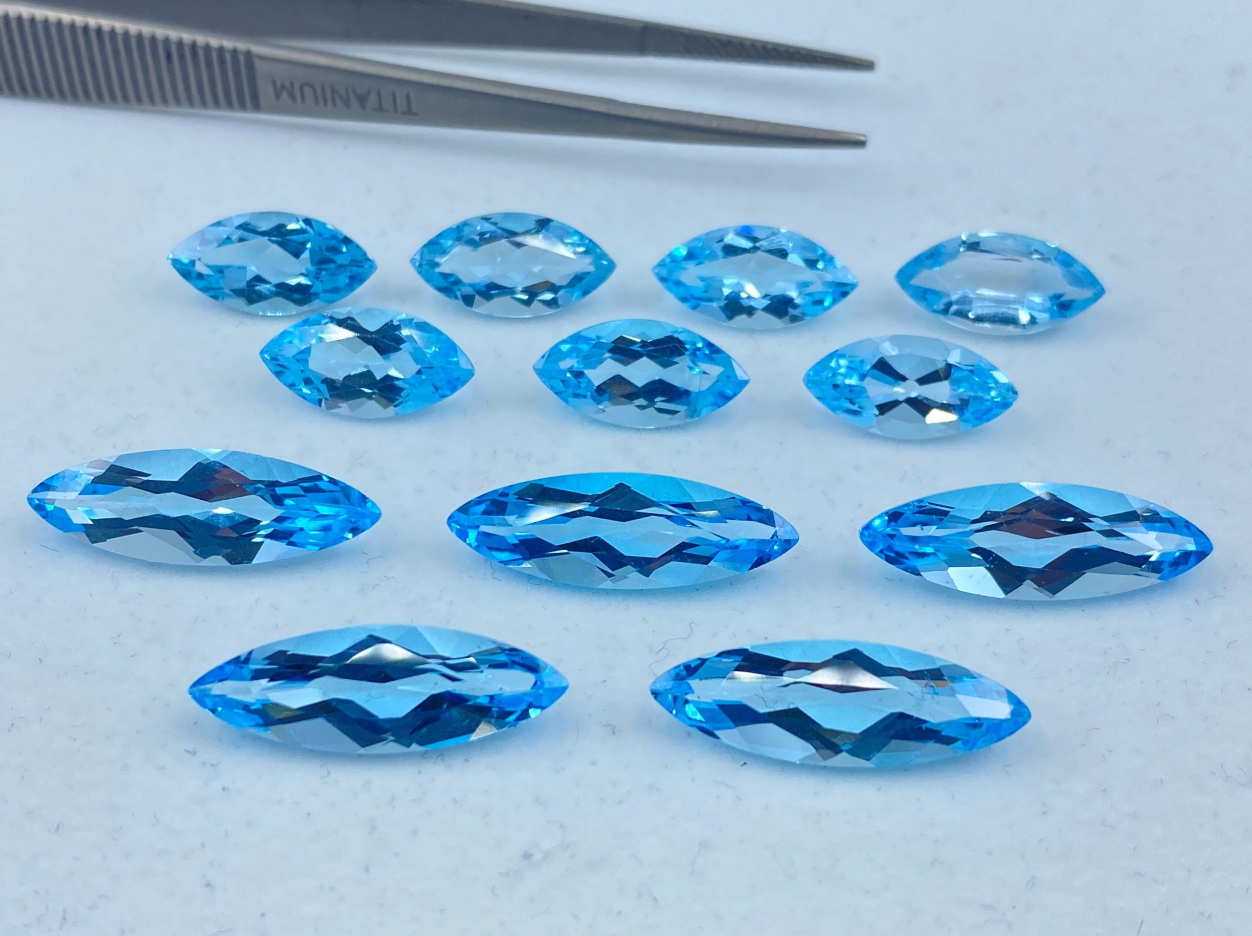 il fullxfull.3186236447 bc33 scaled Sky Blue Topaz Faceted Marquise Shape Loose Gemstones in Assorted Sizes Ranging from 4x2mm to 21x7mm for Jewellery Making