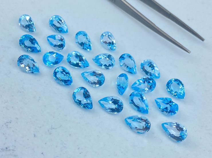 il fullxfull.3186239717 kgm0 scaled Sky Blue Topaz Faceted Pear Shape Loose Gemstones in Assorted Sizes Ranging from 4x3mm to 15x6mm for Jewellery Making