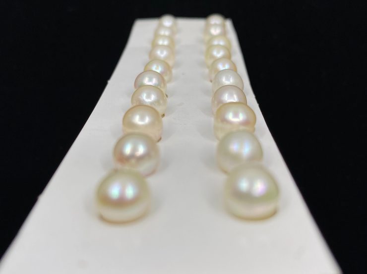 il fullxfull.3188158397 o1gj scaled White Cultured Pearls (Japan) 3/4 Cut Half Drilled Loose Beads in Sizes From 3mm to 9mm For Jewellery Making (NOT freshwater pearls)