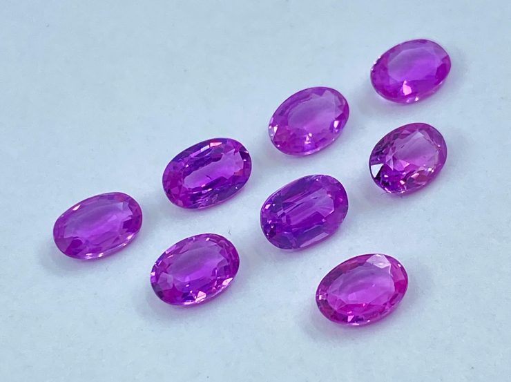 il fullxfull.3189565270 n53t scaled Pink Sapphire Oval Shape Faceted Loose Gemstones In 5x4mm For Jewellery Making