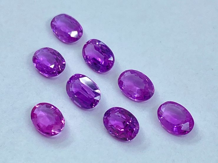 il fullxfull.3189565412 324e scaled Pink Sapphire Oval Shape Faceted Loose Gemstones In 5x4mm For Jewellery Making