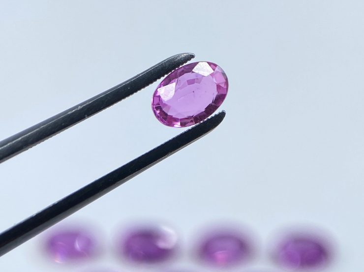 il fullxfull.3189565692 cayv scaled Pink Sapphire Oval Shape Faceted Loose Gemstones In 5x4mm For Jewellery Making