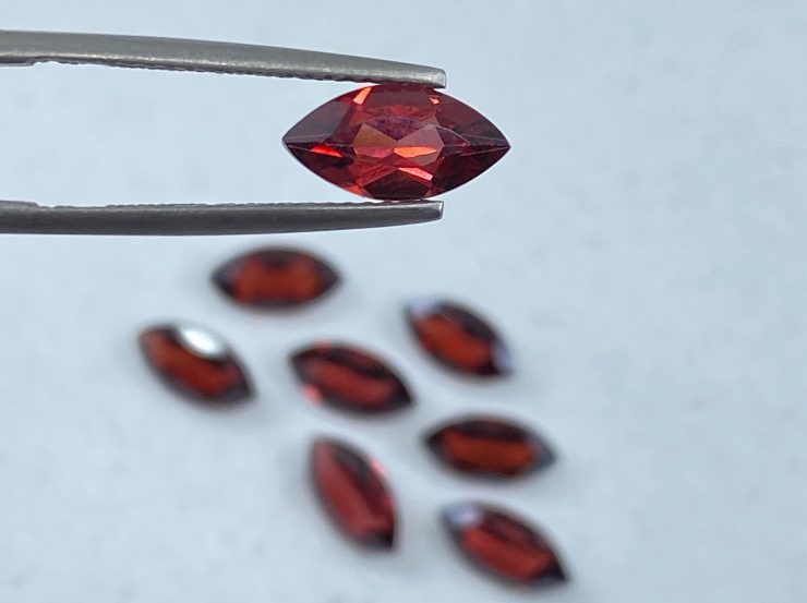 il fullxfull.3193679811 3eo0 scaled Garnet (Mozambique) Faceted Marquise Loose Gemstones In Sizes Ranging From 4x2mm To 21x7mm For Jewellery Making