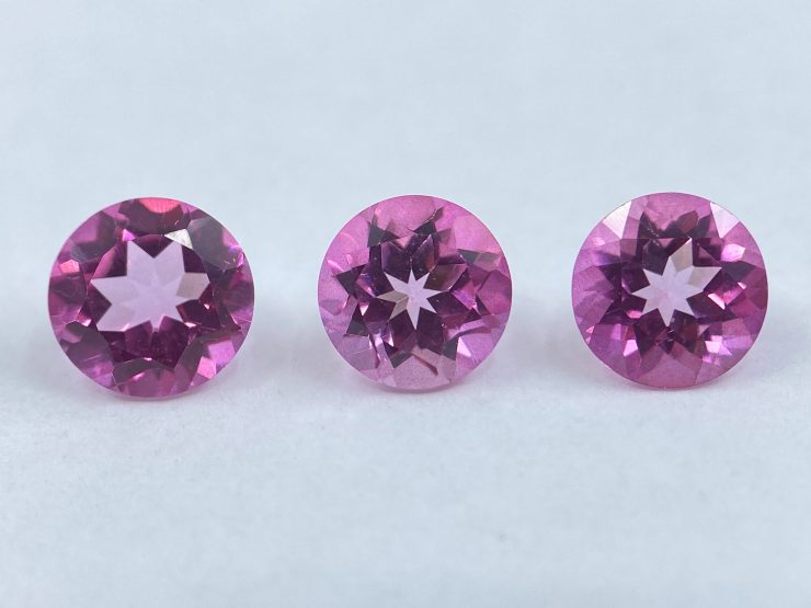 il fullxfull.3194819722 1t0q scaled Pink Topaz Faceted Round Shape Loose Gemstones in Assorted Sizes from 2.25mm to 3.75mm For Jewellery Making