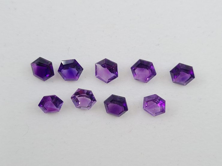 il fullxfull.3204016531 9yjg scaled Amethyst (African) Faceted Hexagon Shape Loose Gemstones First Quality in 5mm & 6mm for Jewellery Making