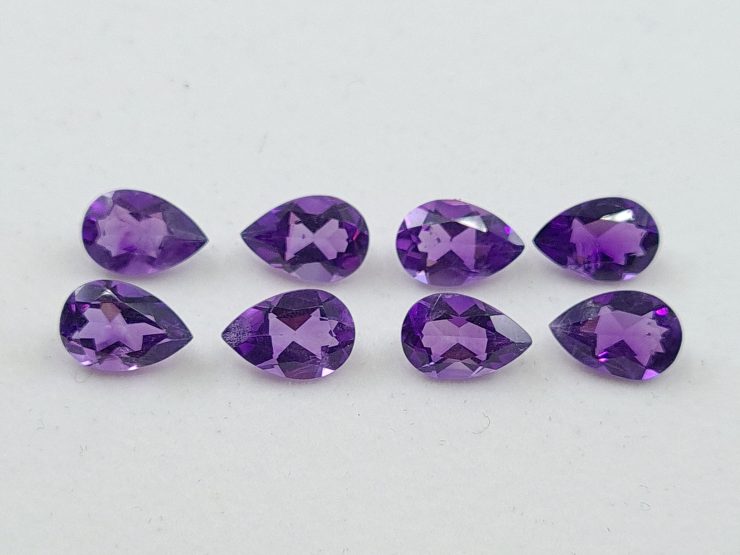 il fullxfull.3206874865 jjg0 scaled Amethyst (African) Faceted Pear Gems First Quality in Assorted Sizes from 4x3mm to 15x6mm