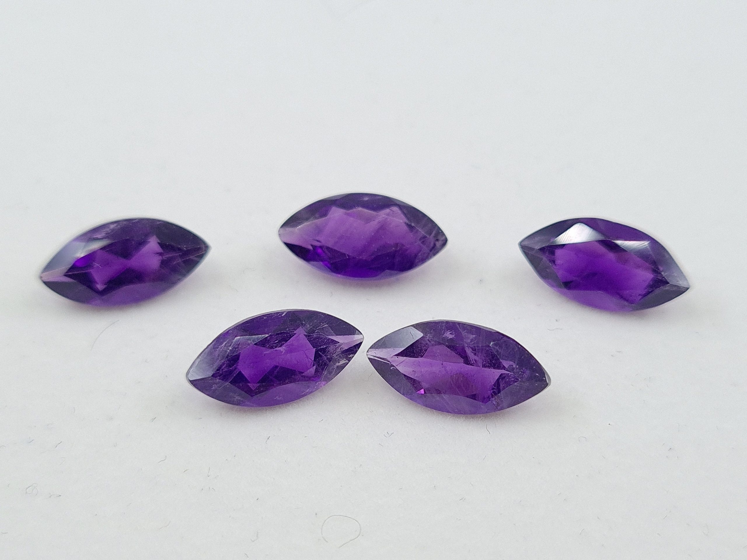 il fullxfull.3206908903 77q8 scaled Amethyst (African) Faceted Marquise Gems First Quality in Assorted Sizes from 4x2mm to 14x7mm