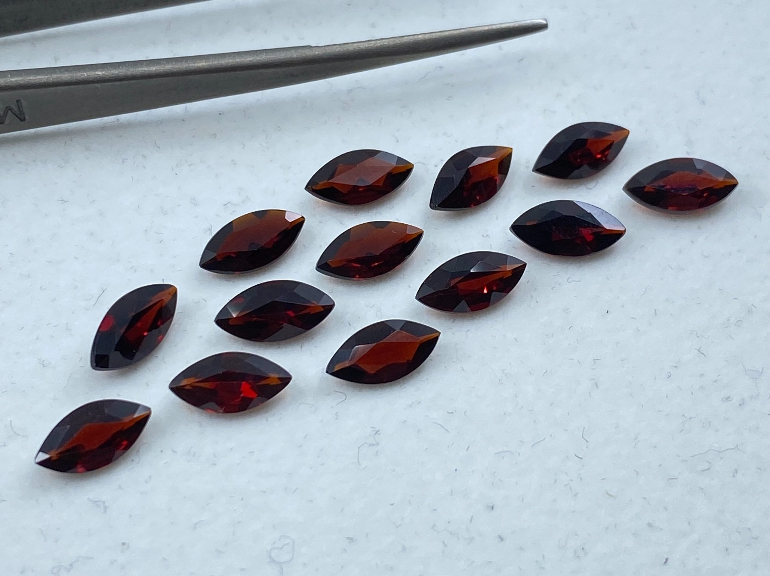 il fullxfull.3207448541 7ypn scaled Garnet (Thai) Faceted Marquise Loose Gemstones in Assorted Sizes from 4x2mm to 14x7mm for Jewellery Making