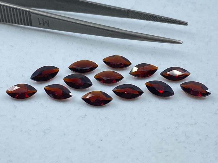 il fullxfull.3207448543 n8ji scaled Garnet (Thai) Faceted Marquise Loose Gemstones in Assorted Sizes from 4x2mm to 14x7mm for Jewellery Making