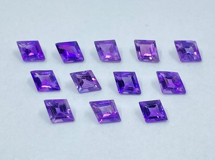 il fullxfull.3208889871 l14k scaled Amethyst (Brazilian) Faceted Lozenge Shape Loose Gemstones in 8x6mm For Jewellery Making