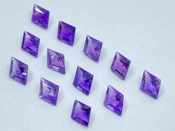 il fullxfull.3208890361 7l6v scaled Amethyst (Brazilian) Faceted Lozenge Shape Loose Gemstones in 8x6mm For Jewellery Making