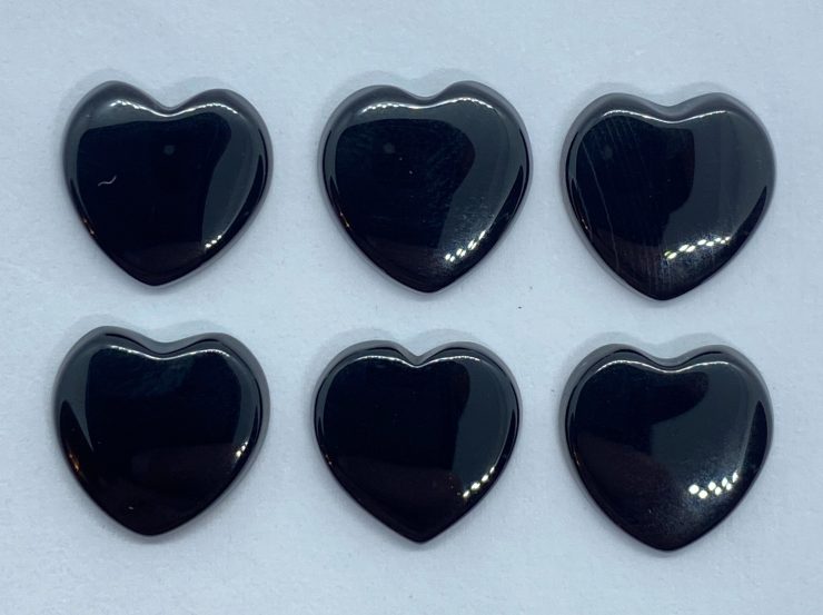 il fullxfull.3216680004 j9pl scaled Black Onyx Single Bevel Buff Top (SBBT) Heart Shape Loose Gemstones in Assorted Sizes Ranging From 4mm To 10mm