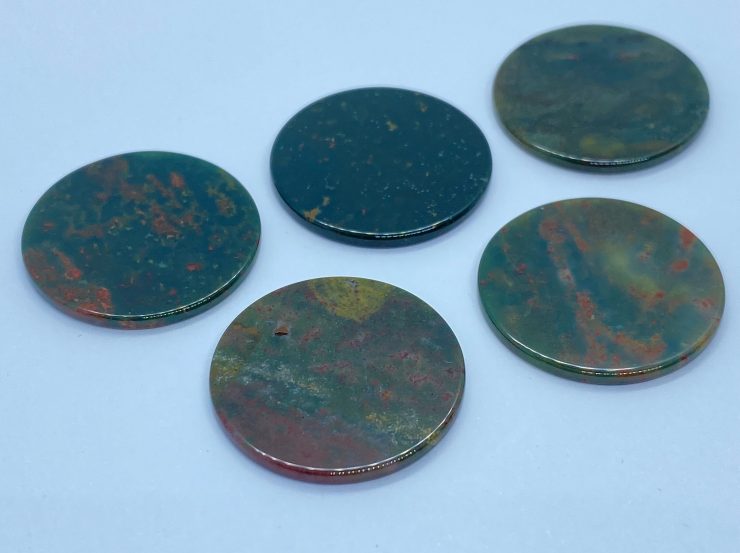 il fullxfull.3216712984 falg scaled Flat Bloodstone Loose Gemstone Coins In 16.5mm, 19.3mm, 22mm For Jewellery Making & Coin-Inspired Jewellery