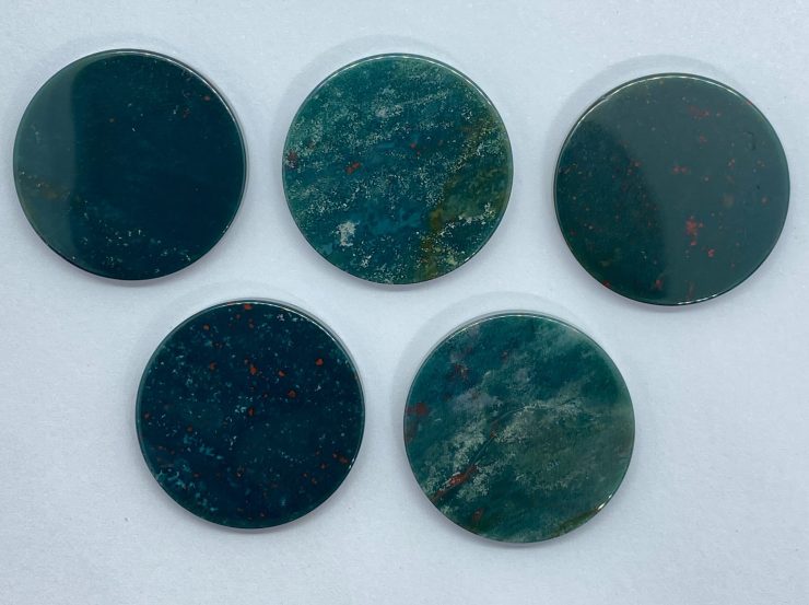 il fullxfull.3216744896 4dc6 scaled Flat Bloodstone Round Shape Straight Edge Loose Gemstone Coins in 15mm and 22mm for Jewellery Making & Coin-Inspired Jewellery