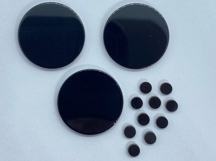 il fullxfull.3221533876 3w0v scaled Black Onyx Flat Straight Edge Round Shape Loose Gemstones In Sizes Ranging From 4mm To 22mm For Jewellery Making