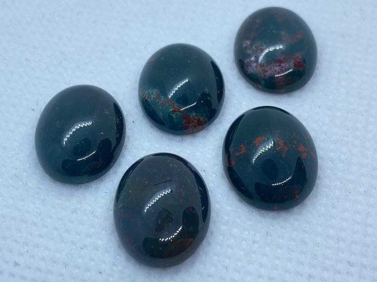 il fullxfull.3222892563 ftio scaled Bloodstone Oval Cabochon Gemstones in Assorted Sizes from 7x5mm to 16x12mm for Jewellery Making