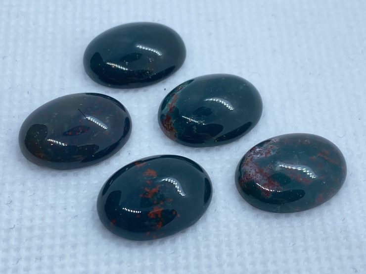 il fullxfull.3222892579 7u9b scaled Bloodstone Oval Cabochon Gemstones in Assorted Sizes from 7x5mm to 16x12mm for Jewellery Making