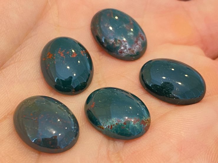 il fullxfull.3222892915 72o5 scaled Bloodstone Oval Cabochon Gemstones in Assorted Sizes from 7x5mm to 16x12mm for Jewellery Making