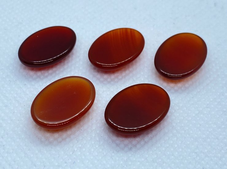 il fullxfull.3222980567 tpsh scaled Carnelian Cabochon Oval Shape Loose Gemstones in Assorted Sizes from 6x4mm to 40x30mm for Jewellery Making