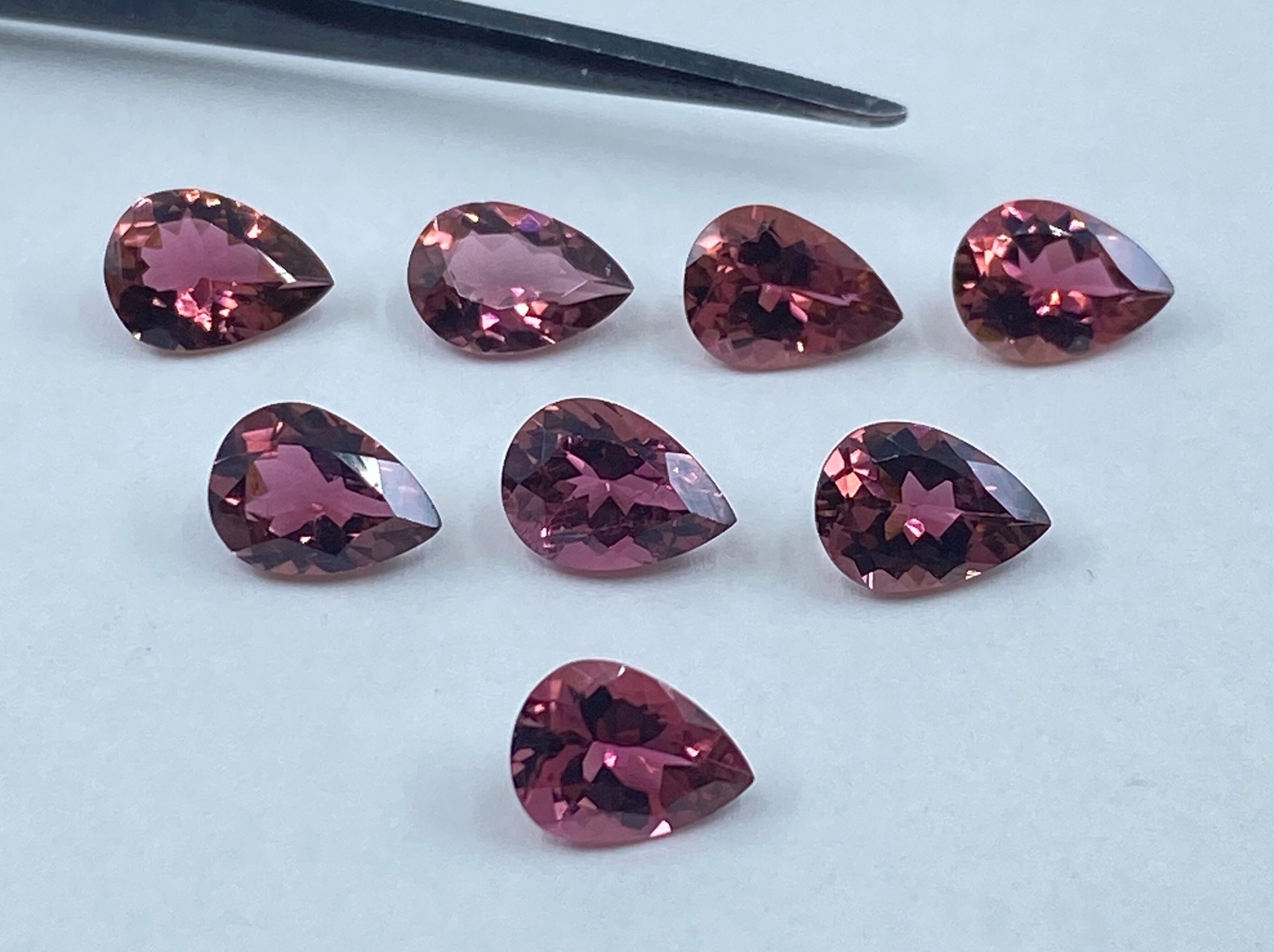 il fullxfull.3223157863 551q scaled Pink Tourmaline Faceted Pear Shape Loose Gemstones in 4x3mm and 6x4mm for Jewellery Making