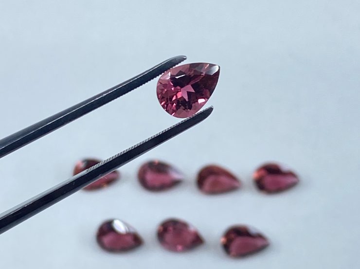 il fullxfull.3223158075 e5j6 scaled Pink Tourmaline Faceted Pear Shape Loose Gemstones in 4x3mm and 6x4mm for Jewellery Making