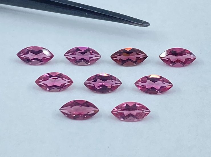 il fullxfull.3223219215 4sp7 scaled Pink Tourmaline Faceted Marquise Shape Gemstones in 4x2mm, 5x2.5mm and 6x3mm for Jewellery Making