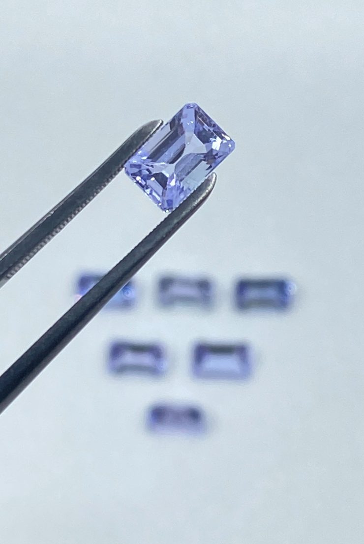 il fullxfull.3225506873 p1y7 scaled Tanzanite Faceted Octagon Shape Loose Gemstones in 4x3mm, 5x3mm and 6x4mm for Jewellery Making