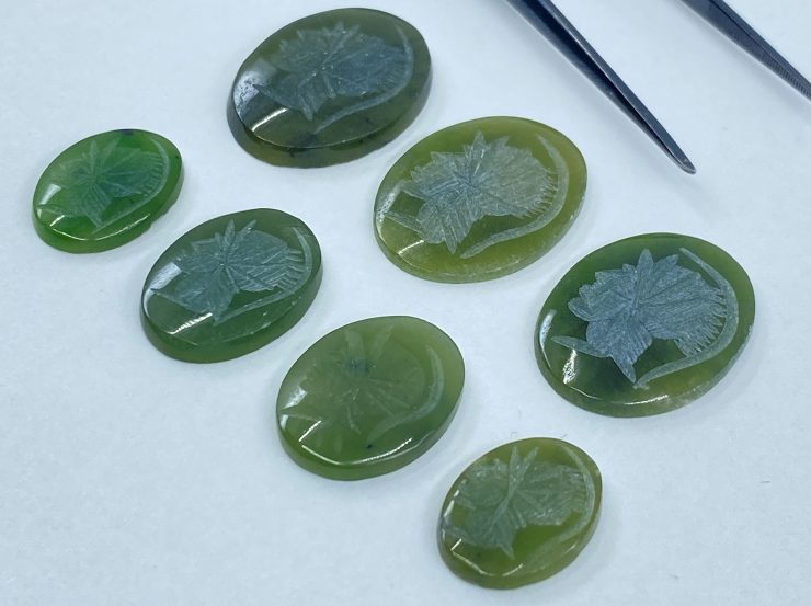 il fullxfull.3226908459 pv18 scaled Nephrite Jade Roman Soldier Head Intaglio Oval SBBT Gemstones in Assorted Sizes from 10x8mm to 20x15mm for Jewellery Making