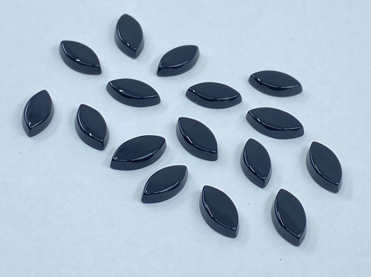 il fullxfull.3227134483 5aw8 scaled Flat Black Onyx Marquise SBBT Gemstones in 6x3mm and 8x4mm for Jewellery Making