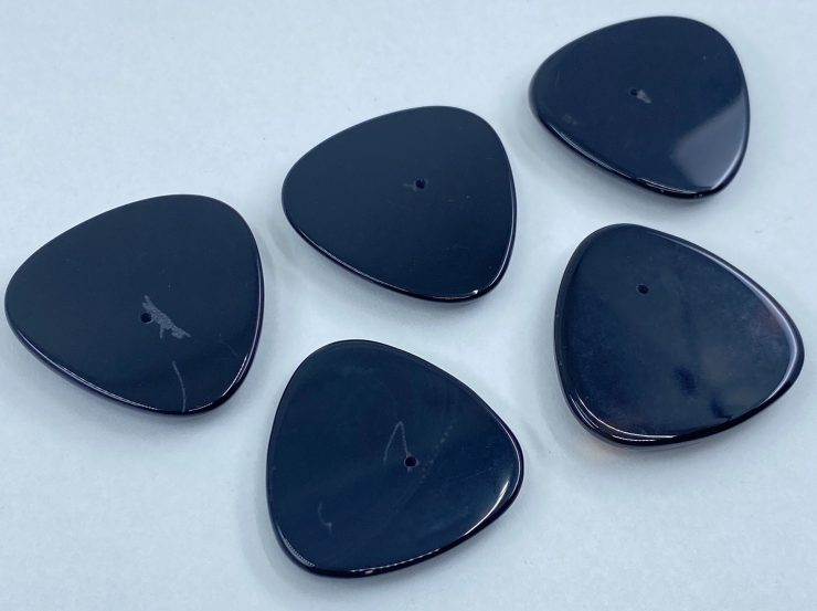 il fullxfull.3227154015 l0ak 1 scaled Black Onyx Fancy Pear Shaped Back Drilled Cabochon Gemstones in 24mm for Jewellery Making