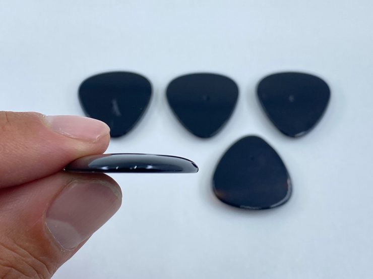 il fullxfull.3227154163 g05v 1 scaled Black Onyx Fancy Pear Shaped Back Drilled Cabochon Gemstones in 24mm for Jewellery Making