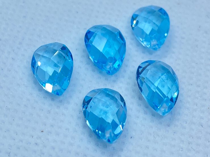 il fullxfull.3228995315 quq5 scaled Sky Blue Topaz Double Sided Faceted Checkerboard Pear Shape Gemstones With 1mm Drilled Hole in 12x8mm & 14x8mm for Jewellery Making