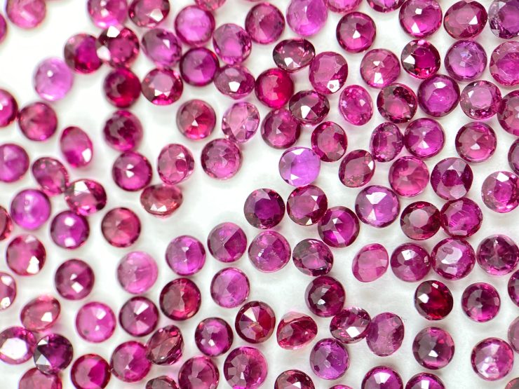 il fullxfull.3236645185 eerw scaled Ruby Fine Quality Round Shape Faceted Loose Gemstones in Sizes Ranging From 1.25mm to 5mm For Jewellery Making