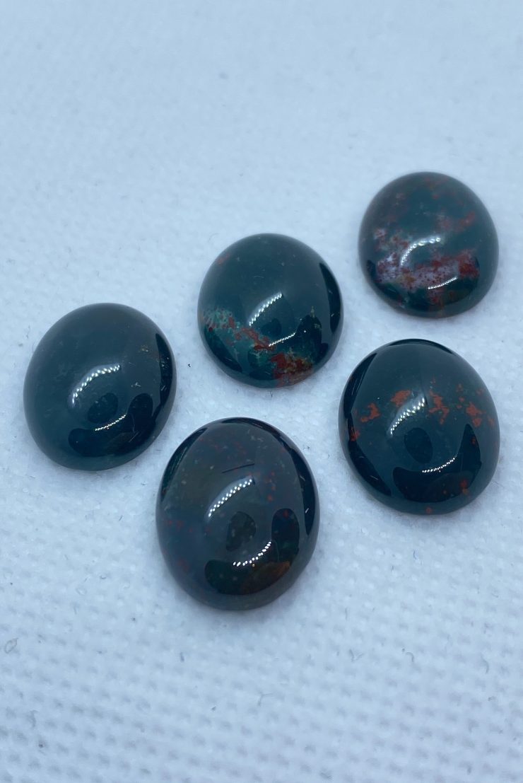 il fullxfull.3237475061 o0eo scaled Bloodstone Oval Cabochon Gemstones in Assorted Sizes from 7x5mm to 16x12mm for Jewellery Making