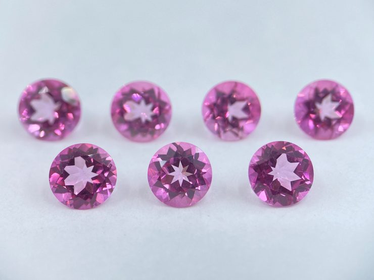 il fullxfull.3242519133 79ki scaled Pink Topaz Faceted Round Shape Loose Gemstones in Assorted Sizes from 2.25mm to 3.75mm For Jewellery Making