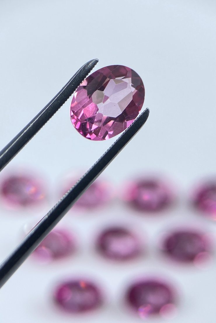 il fullxfull.3242548845 qm30 scaled Pink Topaz Faceted Oval Shape Loose Gemstones in Assorted Sizes From 5x3mm to 16x12mm For Jewellery Making