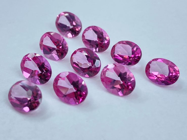 il fullxfull.3242549229 5fdz scaled Pink Topaz Faceted Oval Shape Loose Gemstones in Assorted Sizes From 5x3mm to 16x12mm For Jewellery Making