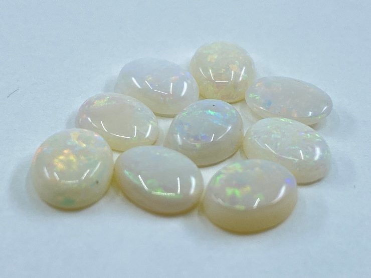 Opal (Australia) Cabochon Oval Shape Loose Gemstones in Assorted Sizes from 3x2mm to 20x15mm for Jewellery Making