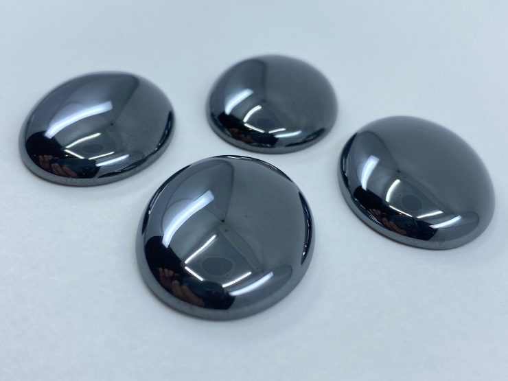 il fullxfull.3261090794 fz3u scaled Hematite Cabochon Oval Gemstones in Assorted Sizes from 5x3mm to 30x22mm for Jewellery Making