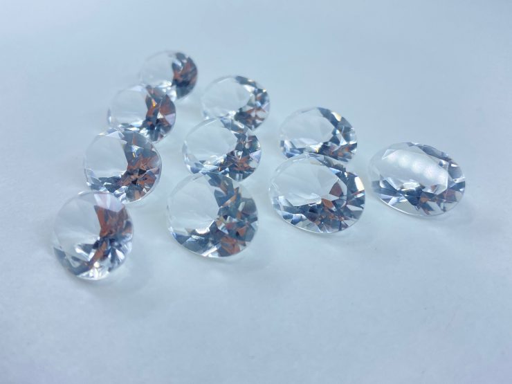 il fullxfull.3261940202 6qfo scaled Natural White Crystal Faceted Oval Gemstones in Assorted Sizes from 10x8mm to 25x18mm for Jewellery Making