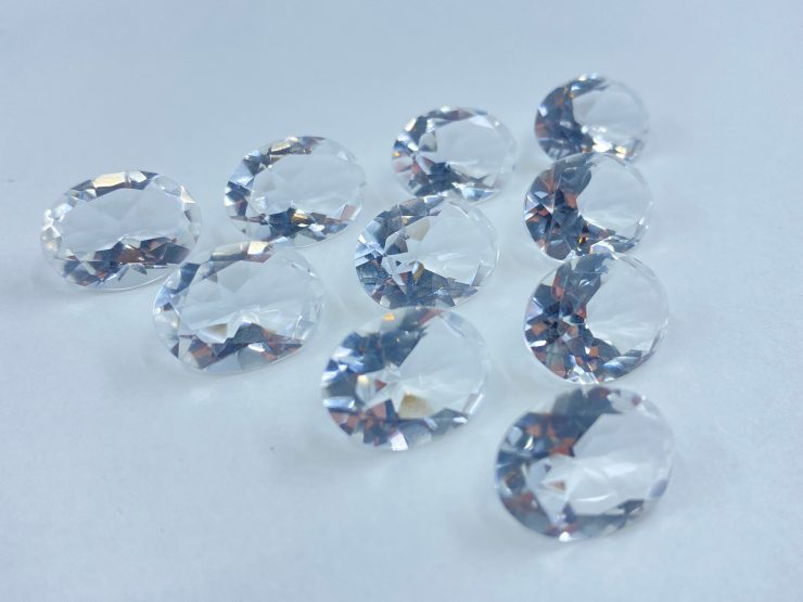 il fullxfull.3261940236 l580 scaled Natural White Crystal Faceted Oval Gemstones in Assorted Sizes from 10x8mm to 25x18mm for Jewellery Making