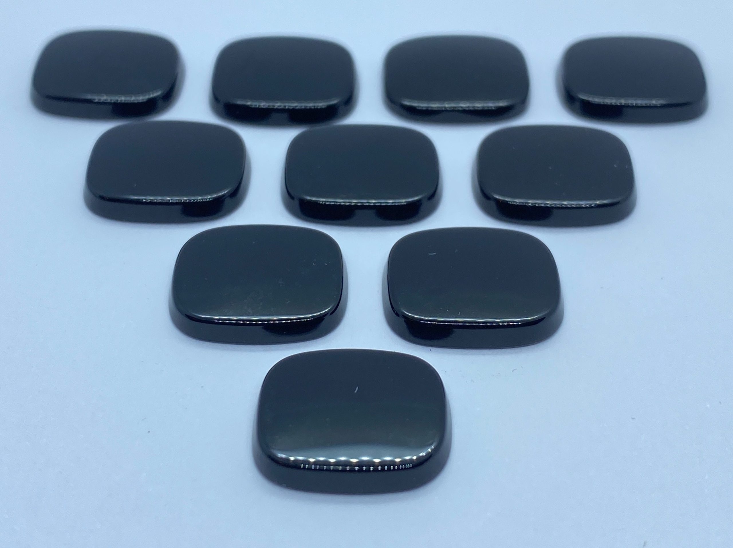 il fullxfull.3264393005 2jlf scaled Black Onyx Single Bevel Buff Top (SBBT) Antique Shape Loose Gemstones in Assorted Sizes Ranging from 6x4mm to 14x12mm