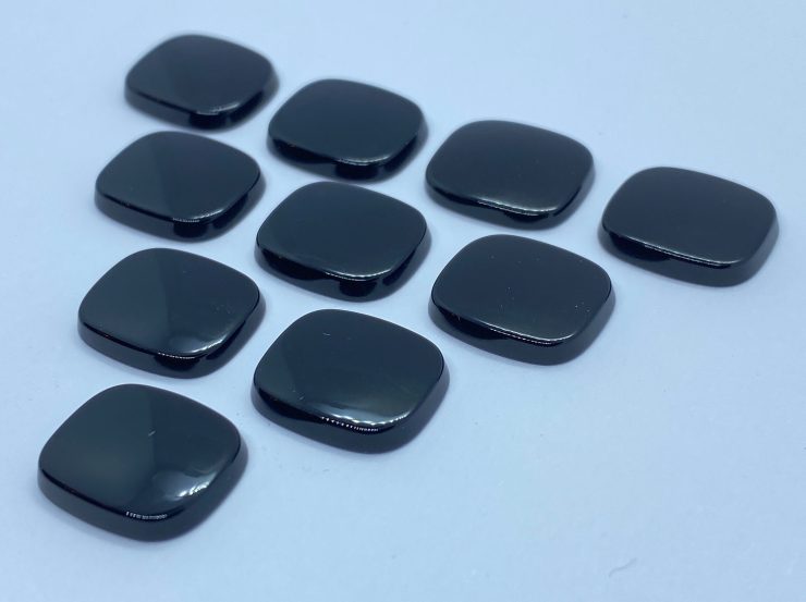 il fullxfull.3264393197 e9ya scaled Black Onyx Single Bevel Buff Top (SBBT) Antique Shape Loose Gemstones in Assorted Sizes Ranging from 6x4mm to 14x12mm