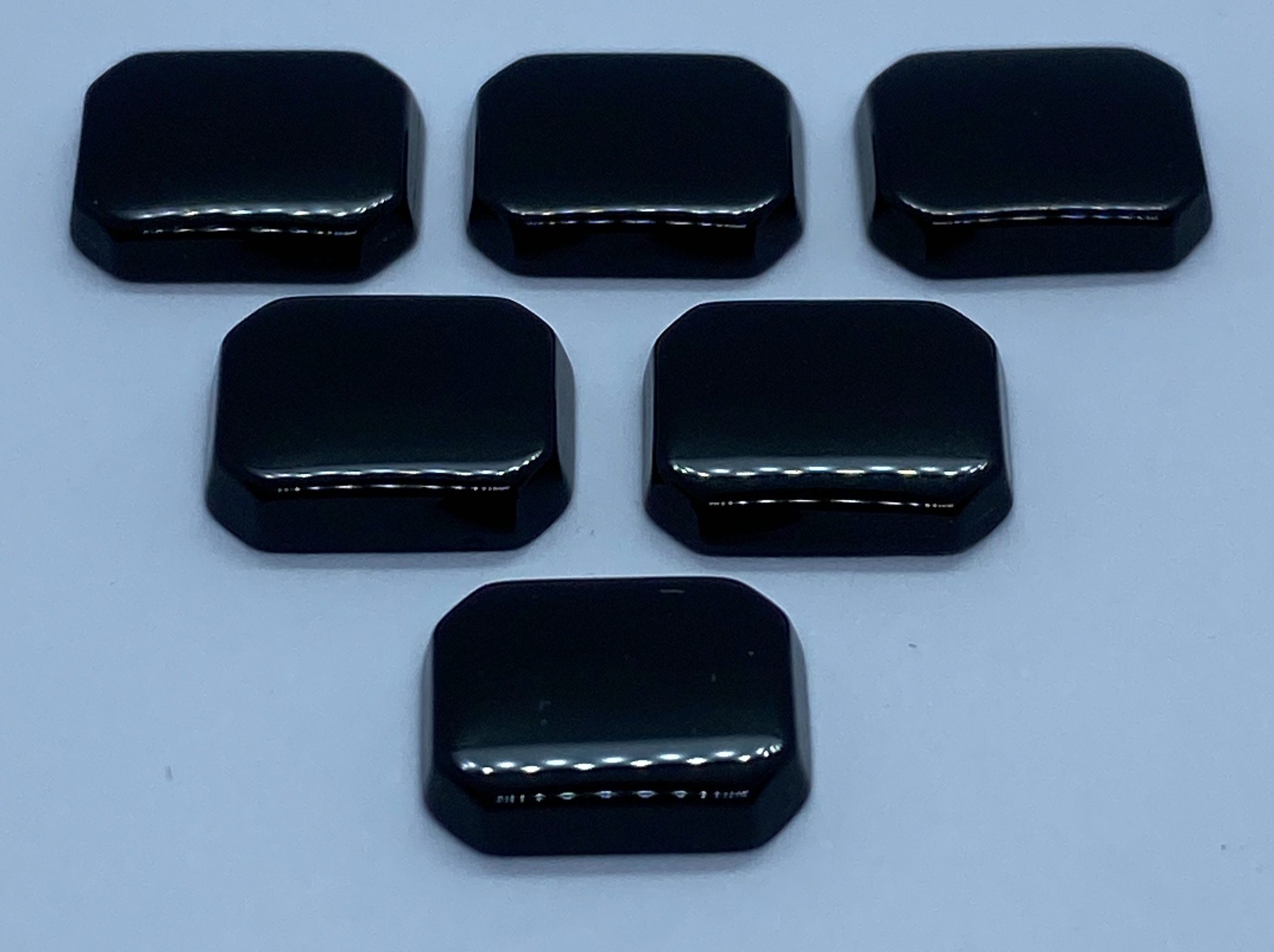 il fullxfull.3264494521 8y2r scaled Black Onyx Single Bevel Buff Top (SBBT) Octagon Cut Corner Loose Gemstones in 10x8mm & 16x12mm For Jewellery Making