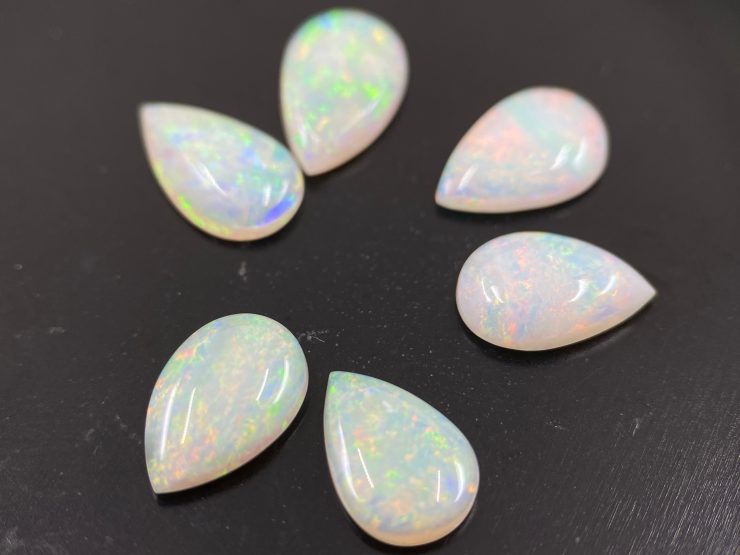 il fullxfull.3286847580 rupb scaled Fine Opal (Australia) Cabochon Pear Shape Loose Gemstones in Assorted Sizes from 5x3mm to 15x6mm for Jewellery Making